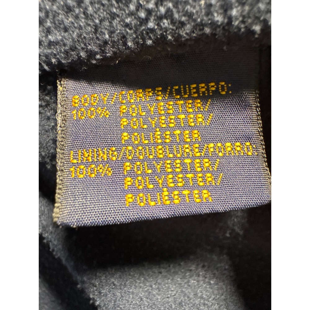 Vintage Tommy Hilfiger Golf Navy Windbreaker Poipu Bay Fleece Lined XL 105439 - Picture 6 of 14